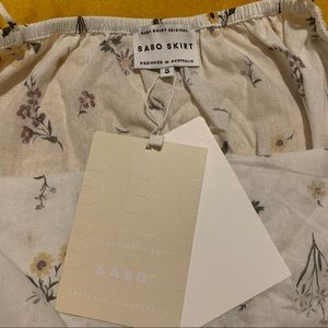 Sabo skirt babydoll top